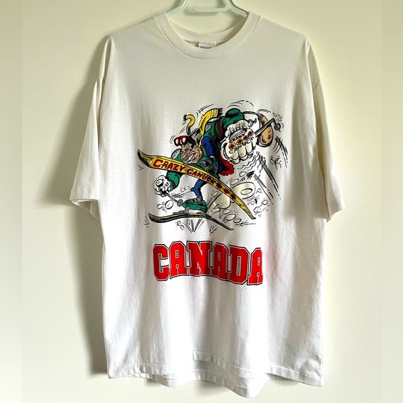 Vintage Footlocker  Canada Ski Shirt Mens Size XL - Picture 1 of 3